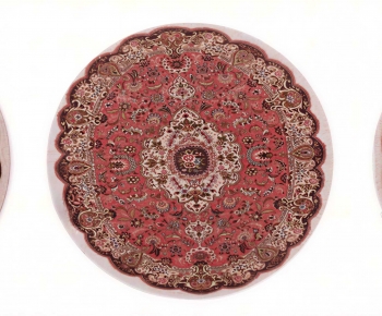 European Style Circular Carpet-ID:826634888