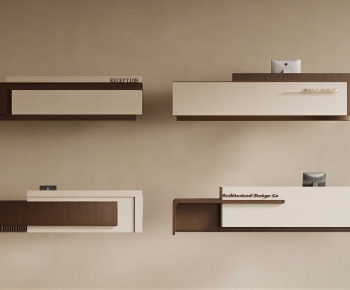 Modern Reception Desk-ID:836816071