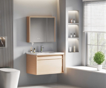 Modern Bathroom Cabinet-ID:315051086