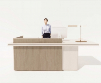 Modern Reception Desk-ID:312067039