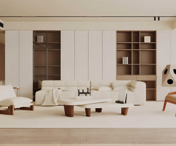 Modern A Living Room-ID:624064929