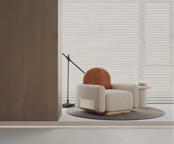 Modern Single Sofa-ID:617439736