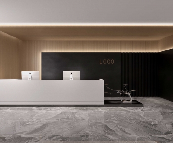 Modern Office Reception Desk-ID:179266933