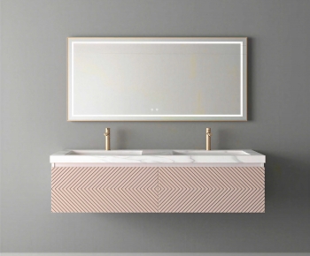 Modern Bathroom Cabinet-ID:337481983