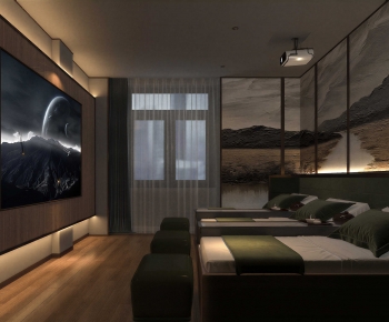 Modern Audiovisual Room-ID:260786069