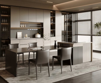 Modern Dining Room-ID:105381088