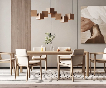 Nordic Style Dining Table And Chairs-ID:623019937