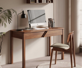 Modern Computer Desk And Chair-ID:119151124