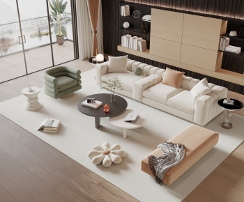 Modern Sofa Combination-ID:617892033