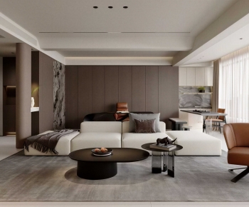 Modern A Living Room-ID:492315059