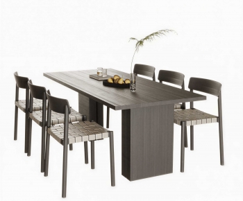 Modern Dining Table And Chairs-ID:841213948