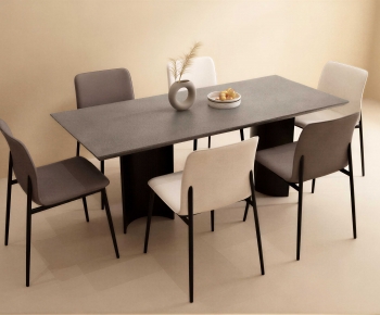 Modern Dining Table And Chairs-ID:981843952