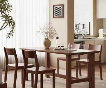 Modern Dining Table And Chairs-ID:928853995