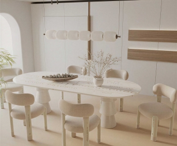 Modern Dining Table And Chairs-ID:163379917