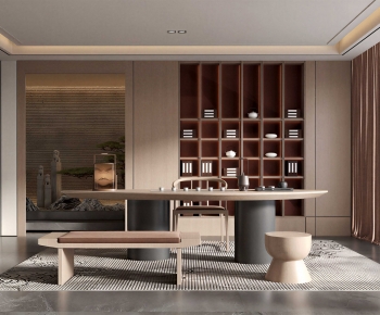 New Chinese Style Tea House-ID:916318936