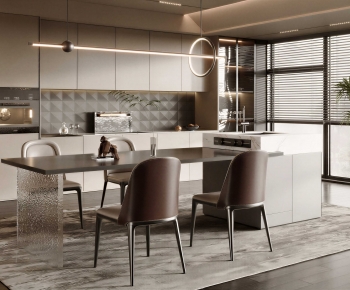 Modern Dining Room-ID:861382011