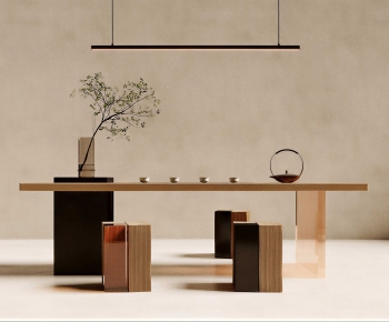 New Chinese Style Tea Tables And Chairs-ID:114729888