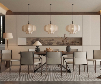 New Chinese Style Dining Room-ID:101594925