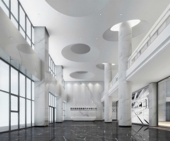 Modern Office Reception Desk-ID:234024056