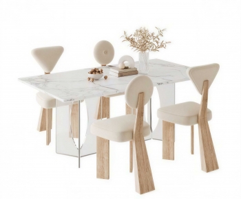 Modern Dining Table And Chairs-ID:210558895