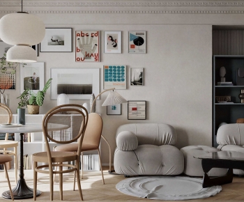 French Style A Living Room-ID:958560947