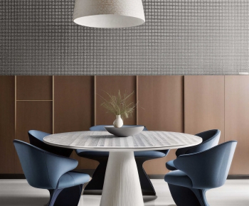 Modern Dining Table And Chairs-ID:605823046