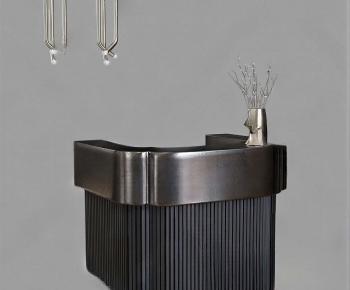 Modern Reception Desk-ID:391634948