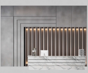 Modern Reception Desk-ID:196032057