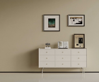 French Style Entrance Cabinet-ID:740705979