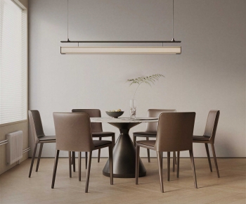 Modern Dining Table And Chairs-ID:408790117