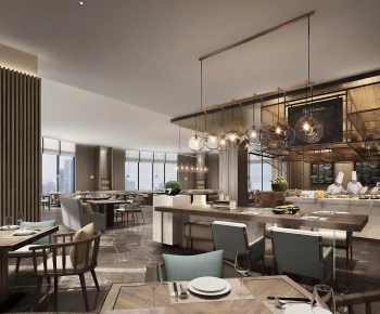 New Chinese Style Dining Room-ID:925425053