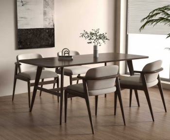 Modern Dining Table And Chairs-ID:928386934
