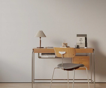 Modern Computer Desk And Chair-ID:409416919