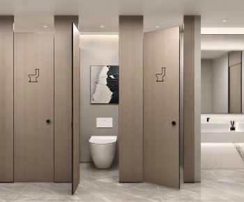 Modern Public Toilet-ID:995894915