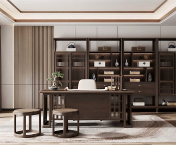 New Chinese Style Study Space-ID:400676013