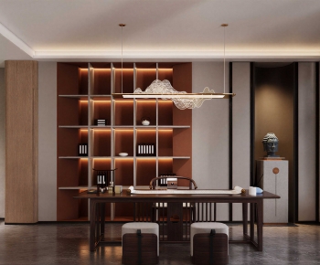 New Chinese Style Tea House-ID:630335094