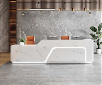Modern Reception Desk-ID:243246088