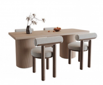 Modern Dining Table And Chairs-ID:487900028