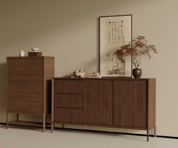 New Chinese Style Side Cabinet-ID:679774059