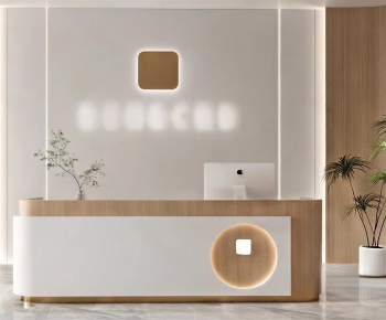 Modern Reception Desk-ID:969573022