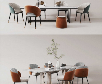 Modern Dining Table And Chairs-ID:101831062