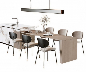 Modern Dining Table And Chairs-ID:278419028