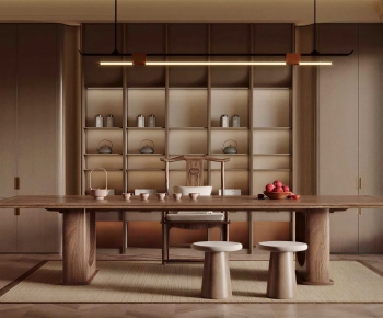 New Chinese Style Tea House-ID:602595095