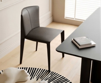 Modern Computer Desk And Chair-ID:614659825