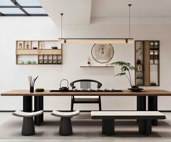 New Chinese Style Tea House-ID:932378054