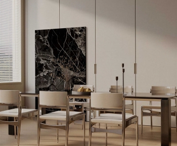 Modern Dining Table And Chairs-ID:200623041