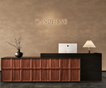 Modern Reception Desk-ID:587043054