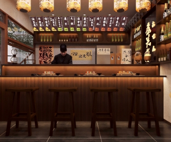 Japanese Style Japanese And Korean Cuisine-ID:407210117