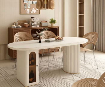 Modern Dining Table And Chairs-ID:936674125