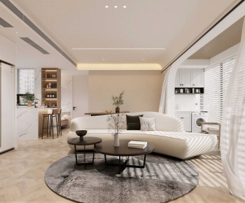 Modern A Living Room-ID:274451021